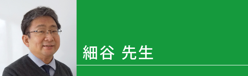 細谷（ほそや）先生（せんせい）
