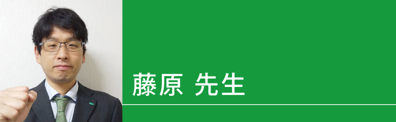 藤原（ふじわら）先生（せんせい）